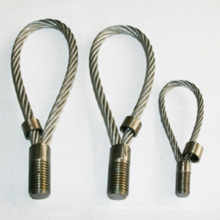 Bucles prefabricados de la cuerda de alambre de la elevación concreta para el hardware de la construcción
